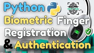 Python Biometric Registration and Authentication in Windows using ARATEK A600 Fingerprint Scanner [upl. by Veda]