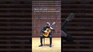 Mozart and Haydn Classical Guitar Transcriptions Now Available [upl. by Drofub286]