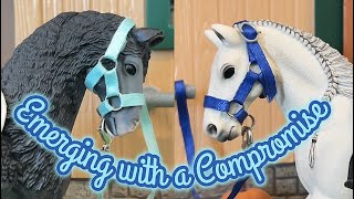 Emerging with a Compromise  luna  andromeda  Schleich Horse Short Film [upl. by Fabiola]