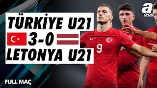 Türkiye U21 30 Letonya U21  FULL MAÇ  U21 Avrupa Şampiyonası Elemeleri  11102024 [upl. by Mountfort]