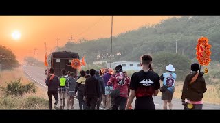 8th Day saibaba palkhi padyatra  jayesh bandal vlog  saibaba palkhi  Mumbai to shirdi [upl. by Ayyidas]