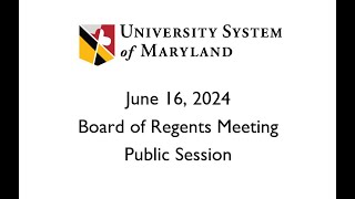 USM Board of Regents Meeting  June 16 2014 [upl. by Newcomb]