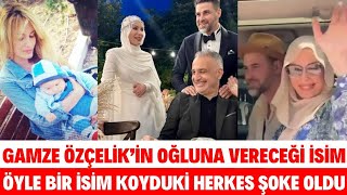 GAMZE ÖZÇELİKİN OĞLUNA VERECEĞİ İSİM HERKESİ ŞOKE ETTİ REŞAT STRİK ÇOK SEVİNDİ SİBELCAN SEVİNDİ [upl. by Mackoff]