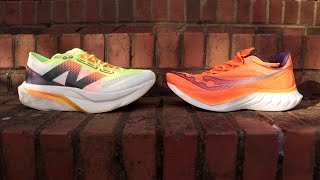 New Balance SC Elite v4 vs Saucony Endorphin Pro 4 [upl. by Etra]