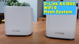 DLink Covr AX1800 WiFi 6 Whole Mesh System Review  Handy Andy Review [upl. by Norted641]