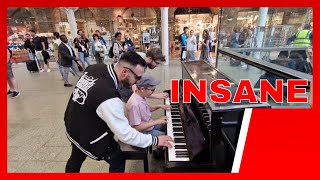 Shocking A Crowd Of People With Rush E On Public Piano [upl. by Emrich180]