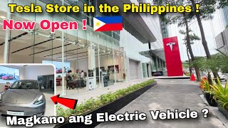 Tesla StorE in the Philippines Now Open  Magkano ba ang Electric Vehicle  BGC TAGUIG [upl. by Casia]