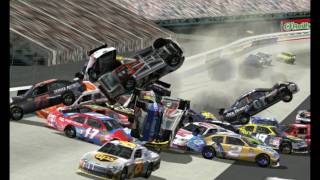 Nascar racing 2003 season wrecks 1 [upl. by Yenots345]