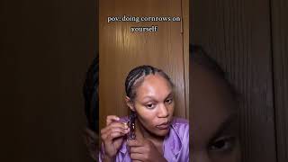 scalp braids with beads a cute summer hairstyle for natural hair girls [upl. by Jemmie401]