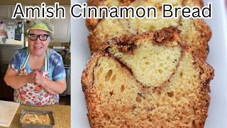 Amish Cinnamon Bread  New Recipe  Cooking With Sandy [upl. by Rhetta]