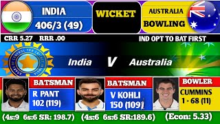 55 Australia vs India Australia 2nd Test Day 4  IND vs AUS  Live Stream 291124 Sports Talks [upl. by Tommi]