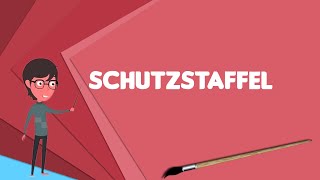 What is Schutzstaffel Explain Schutzstaffel Define Schutzstaffel Meaning of Schutzstaffel [upl. by Enila36]