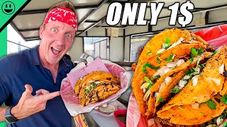 Worlds Cheapest Tacos ULTIMATE Playa Del Carmen Street Food Tour [upl. by Vania]