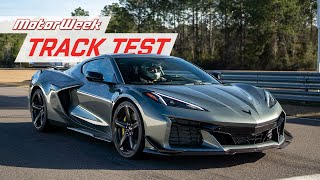 The 2024 Chevrolet Corvette Z06 Brings Supercar Performance to the Street  MotorWeek Track Test [upl. by Eberle]