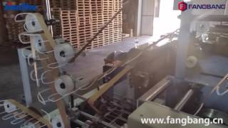 ZDQFJ21 Fully Auto Rollfed Paper Bag Machine in Argentina [upl. by Anait]