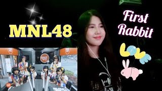 MNL48  quotFirst Rabbitquot LIVE on Wish 1075 Bus  Reaction Video [upl. by Dinnie]