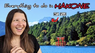 3 days in Hakone  How we made the most of the HAKONE FREE PASS [upl. by Mccallum]