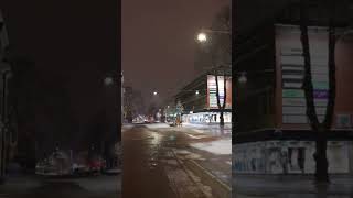 Así son las calles de Estocolmo en invierno ☃️ GkaanciliZ invierno ciudades europa estocolmo [upl. by Skutchan]