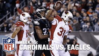 David Johnson Scores Quick TD  Cardinals vs Eagles  NFL [upl. by Kcirtapnaes]