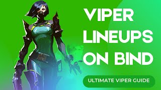 Viper Lineups on Bind  Smoke Molly Snake Bite Wall [upl. by Accebor]