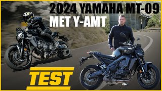 Testmotor  2024 Yamaha MT09 met YAMT  Review [upl. by Draned784]