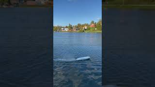 MHZpowerboats Mystic C5000 1140mm 4488quot Rc Boat Second Start [upl. by Yusem570]