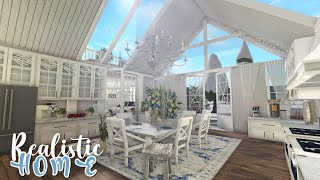 Realistic Home Bloxburg Speedbuild [upl. by Odnanreh]