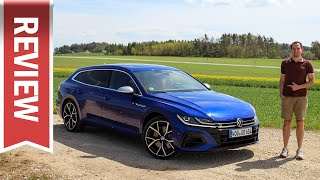 VW Arteon R Shooting Brake mit 320 PS Allrad amp Performance Vectoring im Test amp Vergleich mit Golf R [upl. by Charters]