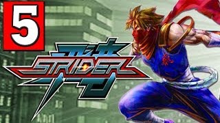 STRIDER 2014 Gameplay Walkthrough Part 5 CONSTRUCTION ZONE HD XBOX ONE PS4 PC quotSTRIDER PS4quot [upl. by Cyd]