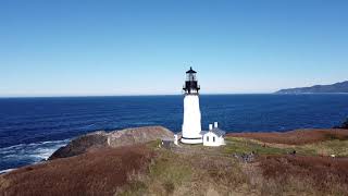 Yaquina Bay Lighthouse Newport OREGON [upl. by Nnaecarg]