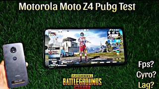 Motorola Moto Z4 Pubg Test  SD675  pubg New update [upl. by Nalyk]