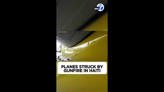 Spirit Airlines and JetBlue planes struck by gunfire in Haiti [upl. by Halyak]