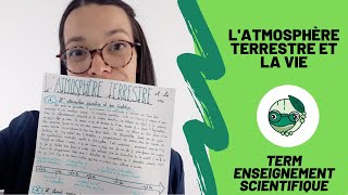 Latmosphère terrestre et la vie  Term enseignement scientifique  Madame SVT [upl. by Hazelton]