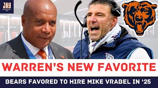 Kevin Warren Has New FAVORED Head Coach for 2025 in Mike Vrabel Chicago Bears News amp Updates [upl. by Wun]