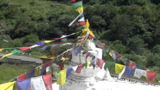 Gorsam Chorten Zemithang Nepali Stupa Tawang Arunachal  India 2009 HD [upl. by Hege]