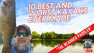 10 BEST and WORST Kayaks Ever Made [upl. by Cairistiona]