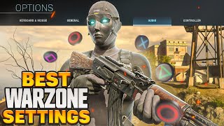 the BEST WARZONE CONTROLLER SETTINGS 🎮 SENSITIVITY DEADZONE ADS [upl. by Aihseyn]