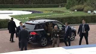 Arrival of the Supreme Allied Commander Europe at the meeting of NATO Foreign Ministers [upl. by Niltiak]