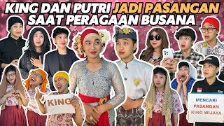 SULTAN KING DAN SULTAN PUTRI JADI PASANGAN SAAT PERAGAAN BUSANA [upl. by Muhcan]