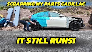 Scrapping my 2014 cadillac CTS 36 [upl. by Yniatirb75]