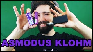 ASMODUS KLOHM 26650 BOX MOD REVIEW  Vaporleaf [upl. by Ahsael]