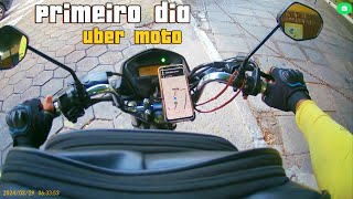 Primeiro dia de UBER MOTO em JOÃƒO PESSOA  PB ubermoto uberjoaopessoa  uberparaiba [upl. by Hekking]