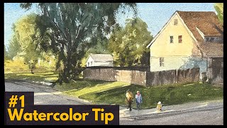 Painting Watercolor in Layers How to paint light [upl. by Brittani]