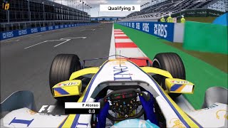 F1 MagnyCours 2008  Fernando Alonso OnBoard  Assetto Corsa [upl. by Loralyn]