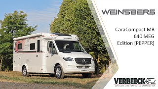 WEINSBERG CaraCompact MB 640 MEG Edition PEPPER [upl. by Wainwright]