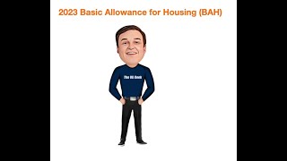 2023 Basic Allowance for Housing BAH Rates [upl. by Garap688]