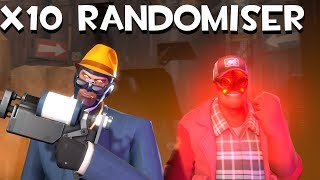 TF2 The great 33 syringe gun killstreak  x10 Randomiser [upl. by Moreland]