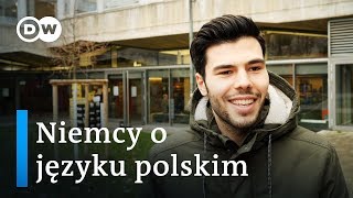 Język polski Czy Niemcy się go uczą [upl. by Afatsum934]