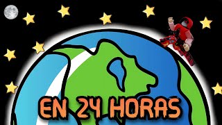 ¡Recorro el MUNDO en 24 Horas🔁🌍 ROBLOX [upl. by Darrey823]