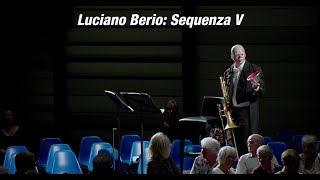 L Berio Sequenza V for trombone [upl. by Ioved]